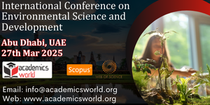 Environmental Science and Development Conference in UAE